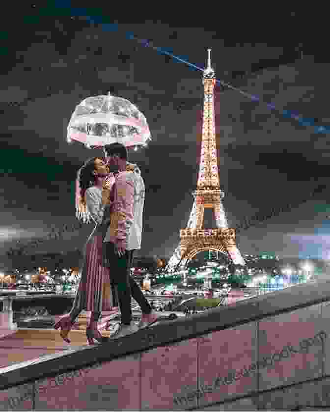 A Couple Enjoying A Romantic Evening In Paris, France, Conversing In Francuski Visejezicni Rjecnik Hitnih Medicinskih Intervencija: Hrvatski Engleski Francuski Spanjolski Talijanski