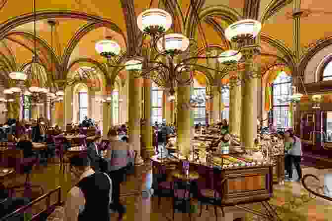 A Grand And Elegant Viennese Coffee House With Marble Tables And A Chandelier Hamburg Interactive Restaurant Guide: Multi Language Search 10 Cities (Europe Interactive Restaurant Guide)