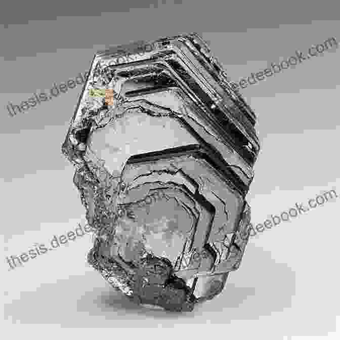 A Large Hematite Crystal Exhibiting A Metallic Luster Yield The Night (Steel Stone 3)