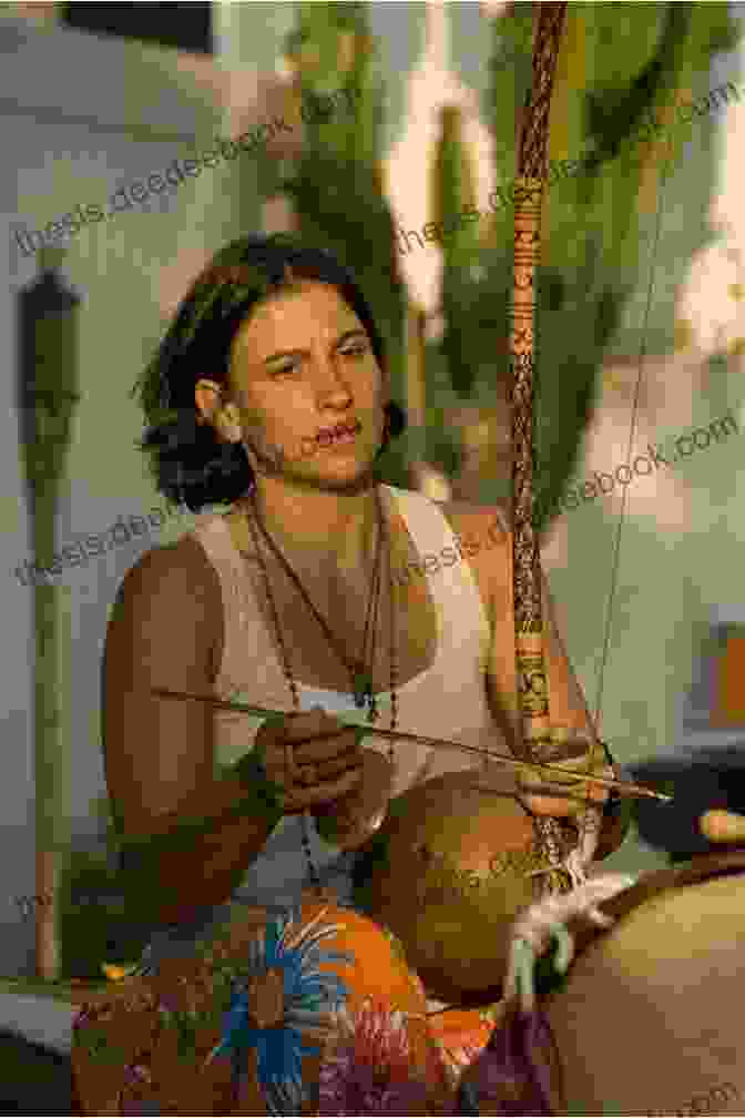 A Musician Playing A Traditional Brazilian Instrument, The Berimbau. Sounds And Colours Brazil (Latin American Culture 2)