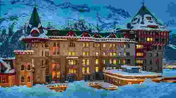 A Panoramic View Of St. Moritz, Switzerland, Showcasing The Stunning Alpine Scenery And Luxurious Hotels. Adventures In The Swiss Alps: Geneva Zermatt Zurich Lucerne St Moritz Beyond