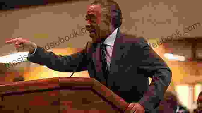 A Young Al Sharpton Preaching In A Church, His Eyes Closed In Fervent Delivery King Al: How Sharpton Took The Throne