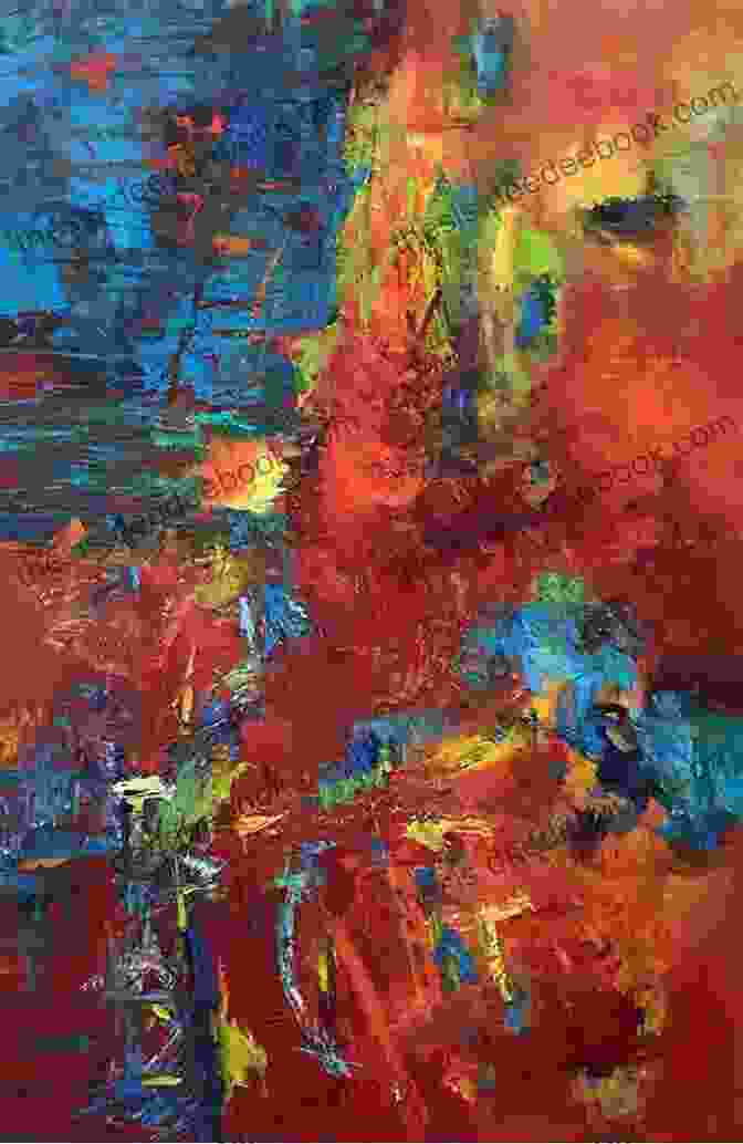 Alison Lyke's Early Abstract Expressionist Artwork Featuring Bold Colors And Gestural Strokes Forever People Alison Lyke