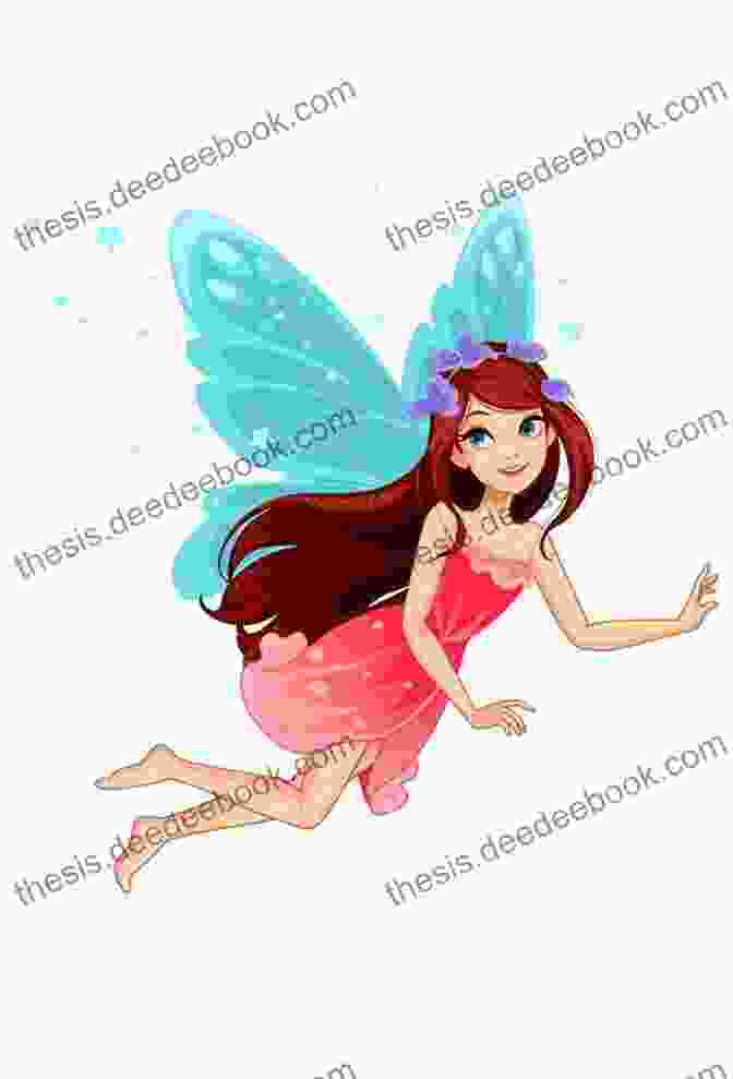 An Illustration Of Lavita The Fairy Flying In A Forest. Lavita: 3 Stories: Lavita The Little Owl Lavita The Crocodile Lavita The Fairies