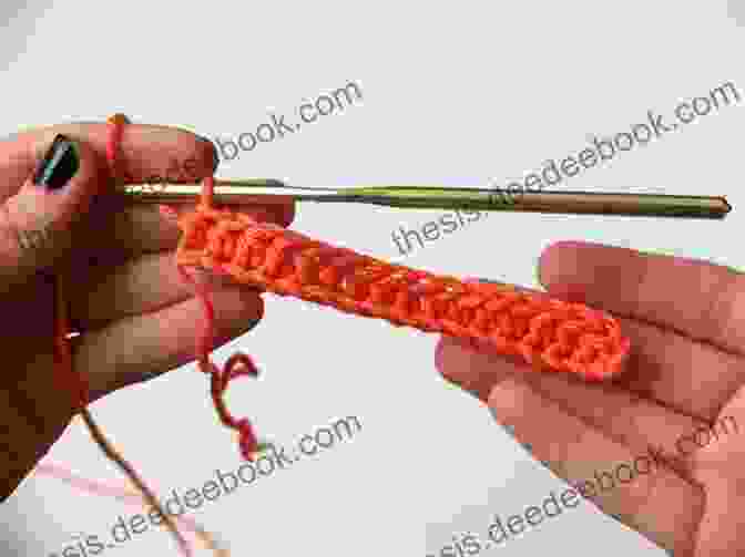 An Illustration Of The Half Double Crochet Stitch, Showcasing Its Elongated And Voluminous Form. Frosty The Snowman Crochet (Crochet Kits)