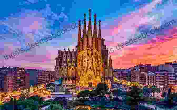 Barcelona Cityscape, With The Sagrada Família In The Foreground Seattle Interactive City Guide: Multi Language English Spanish Chinese (United States City Guides)