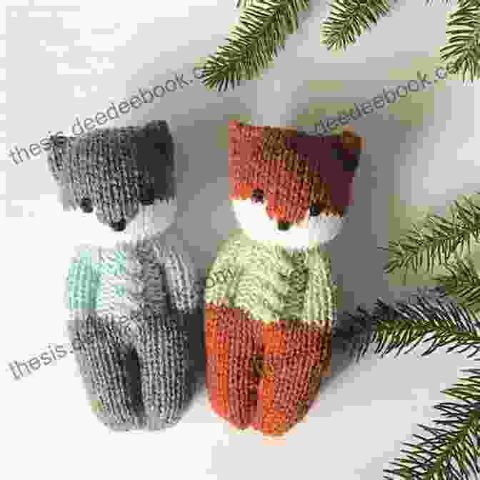 Forest Friends Knitting Pattern Mini Knitted Woodland: Cute Easy Knitting Patterns For Animals Birds And Other Forest Life