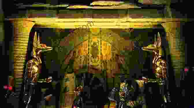 In Game Screenshot From Tombquest, Depicting A Player Interacting With A Life Size Statue Of An Ancient Egyptian Pharaoh. Valley Of Kings (TombQuest 3)
