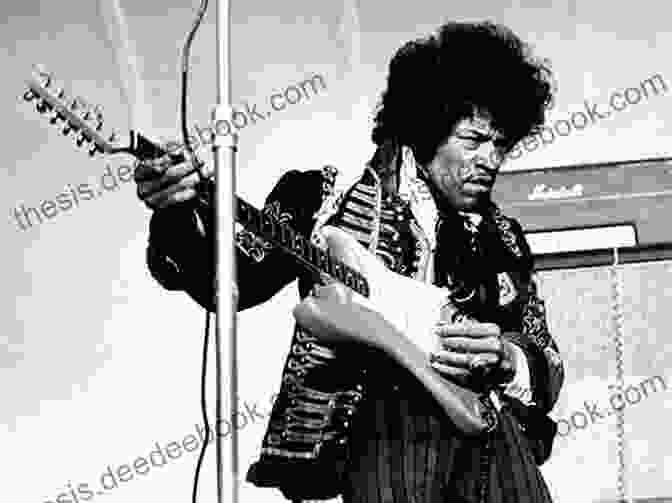 Jimi Hendrix Playing Guitar On Stage Avatar Of The Electric Guitar: The Genius Of Jimi Hendrix