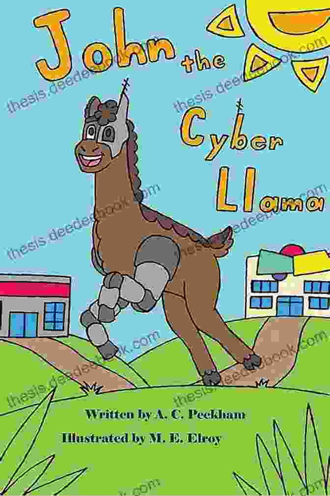 John The Cyber Llama Peckham With A Group Of Children John The Cyber LLama A C Peckham