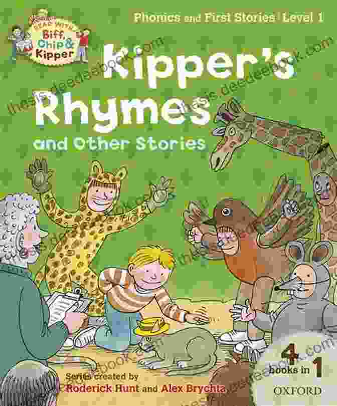 Kipper Rhymes And Other Stories Book Cover Read With Biff Chip And Kipper Phonics First Stories: Level 1: Kipper S Rhymes And Other Stories