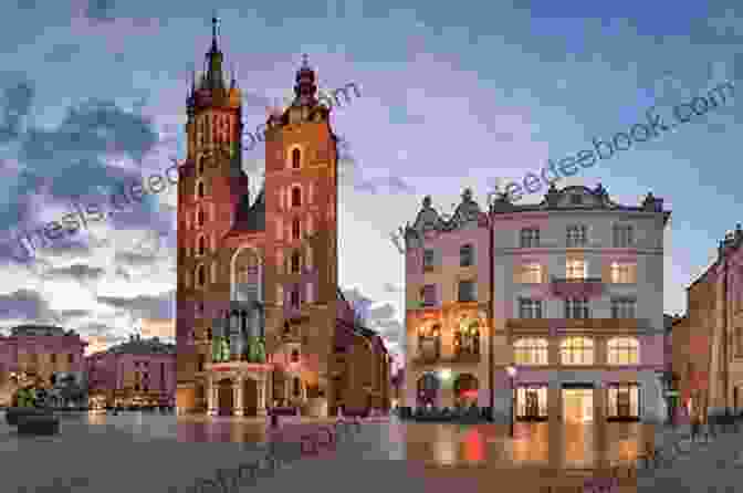 Kraków's Old Town Square With St. Mary's Basilica In The Background Amazing Poland: 50 Things To See And Do