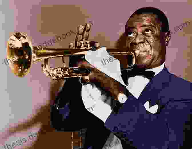 Louis Armstrong Playing The Trumpet On A New Orleans Street Good Night New Orleans (Good Night Our World)