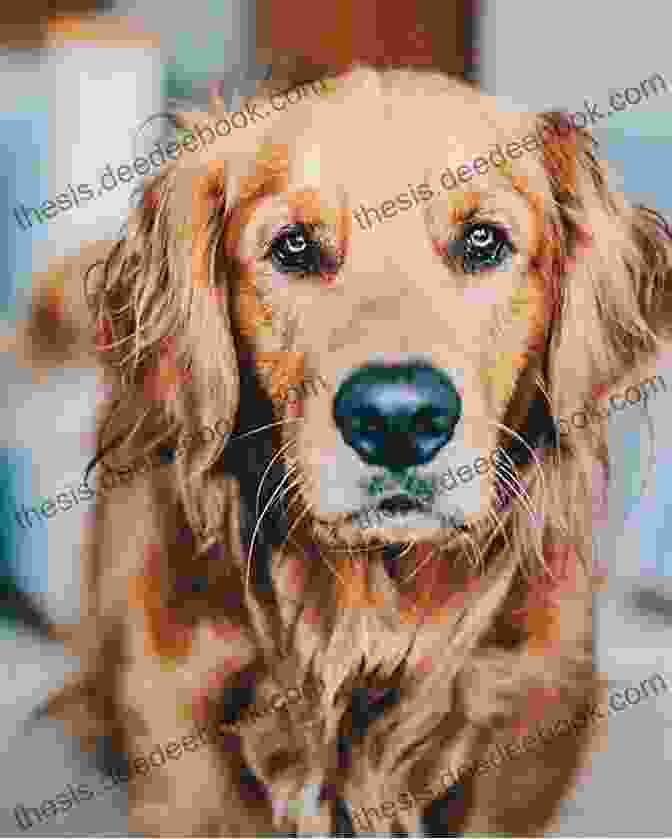 Max, Jaxon's Beloved Dog, Is A Golden Retriever With Brown Fur And Black Eyes. He Is Wearing A Blue Collar With A Bone Shaped Tag. Zooperhero Universe: Ninjaguar S Secret (an Action Packed Animal Superhero Adventure For Kids Age 7 11)
