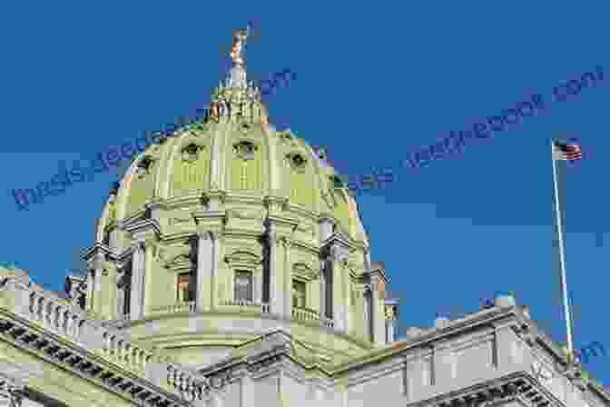 Postcard Depicting The Grand Pennsylvania State Capitol Building, A Symbol Of Harrisburg's Architectural Prowess Harrisburg (Postcard History Series) Jeffrey Adams