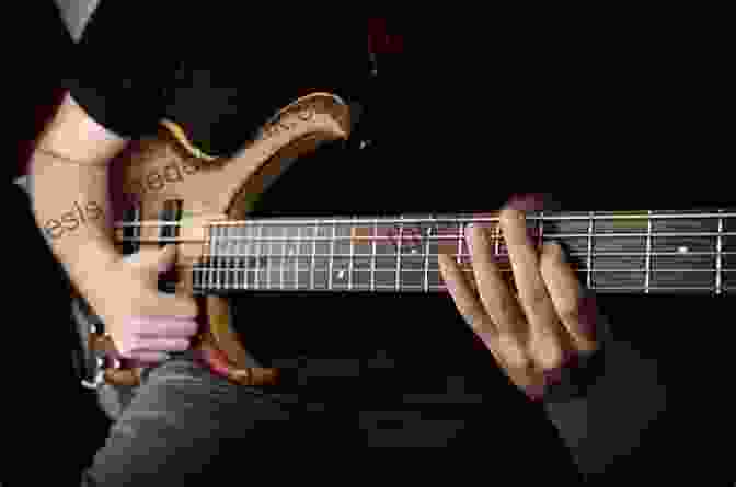Ross Lockhart Demonstrating His Unique Bass Playing Technique, Known For Its Intricate Fingerwork And Slap Bass Style Chick Bassist Ross E Lockhart