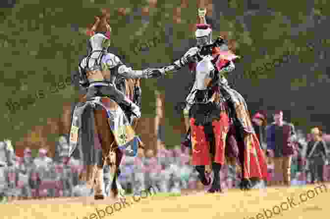 Sophie And Geronimo In Full Medieval Attire, Jousting With Lances And Shields Sophie S Adventures In Time Geronimo Stilton