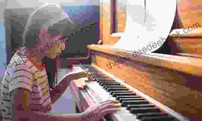Student Practicing Piano With Focus And Concentration Premier Piano Course: Technique 1A