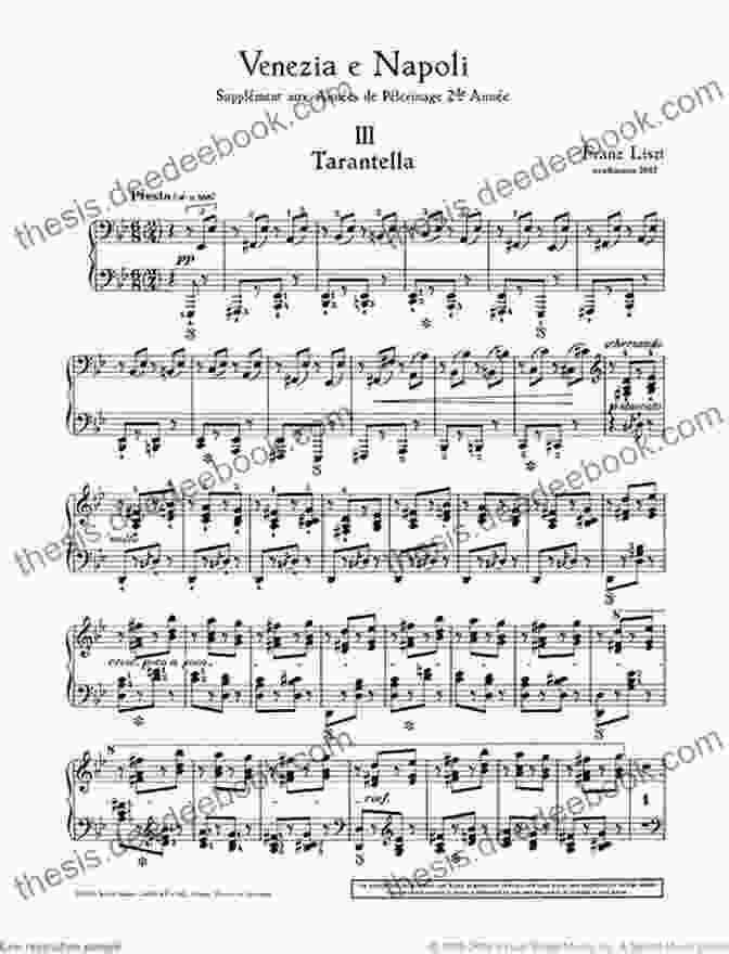Tarantella In A Minor By Franz Liszt Keys To Artistic Performance 1: 24 Early Intermediate To Intermediate Piano Pieces To Inspire Imaginative Performance