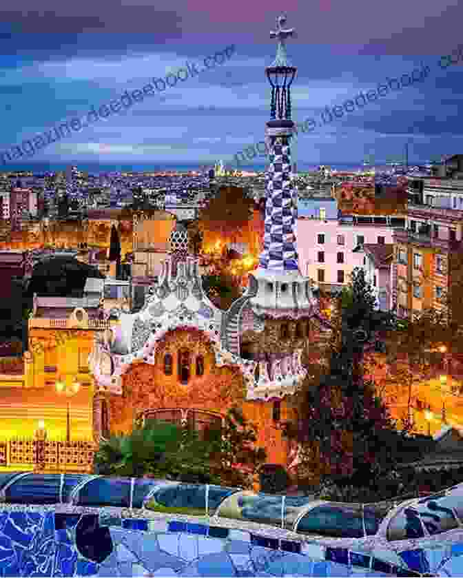 The Whimsical Park Güell In Barcelona Barcelona Interactive City Guide: Multi Language Search (Europe City Guides)