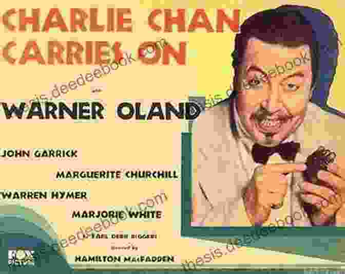 Warner Oland In Character As Charlie Chan, Wearing A Suit And Smoking A Pipe Charlie Chan At The Movies: History Filmography And Criticism