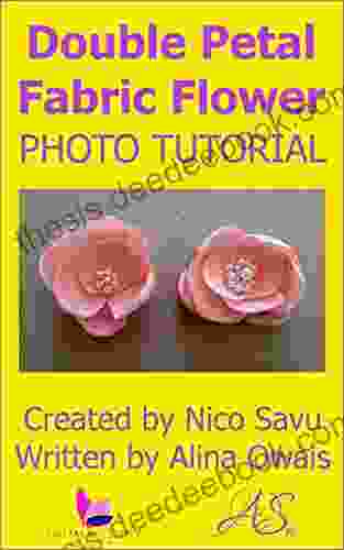 Double Petal Fabric Flower Photo Tutorial (Fabric Flowers Tutorials)